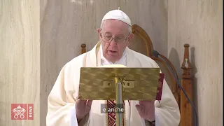 Intenzione per i defunti, Messa a Santa Marta, 30 aprile 2020, Papa Francesco