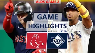 Boston Red Sox vs. Tampa Bay Rays Highlights | ALDS Game Two (2021)