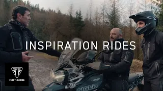 England vs. Wales | George North and David Flatman settle Six Nations rivalry on Triumph motorcycles