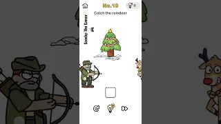 Catch the  reindeer No.10 #brainout#helpsanta#gaming