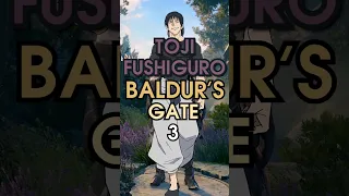 how to build TOJI FUSHIGURO (Gojo's Past Arc) in Baldur's Gate 3 in 1min - Rogue/Monk/Ranger build