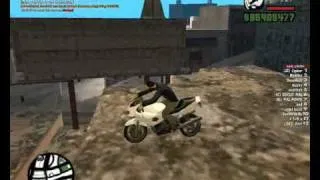 GTA SA bike stunts PCJ Los Santos (LS)