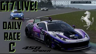 Daily Race C: Ferrari 458 GT3 // Gran Turismo 7 Live!