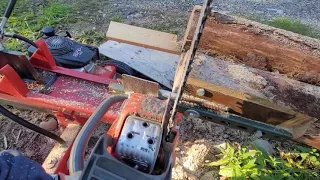 DIY easy cheap Firewood Processor