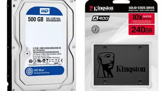 Disco Duro HDD VS Disco Duro SSD. Cuál es mejor para almacenar y para S.O #parati #discoduro 💥🥊🔥