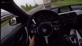 2016 BMW 320d F30/F31xDrive 20d Driving in traffic POV/test drive