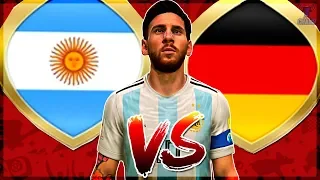 FIFA 18 World Cup Semi Final | Argentina vs Germany | Epic Cinematic Highlights!