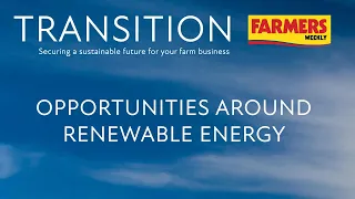 Transition webinar: Opportunities around renewable energy