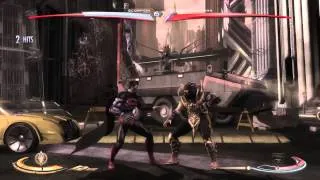 Scorpion vs Cyborg Superman Injustice: Gods Among Us