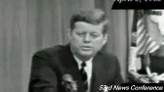 President John F. Kennedy's 53rd News Conference - April 3, 1963