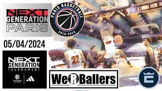 Paris Basketball vs Next Generation Team Paris U18 ANGT Paris Highlights by We R Ballers