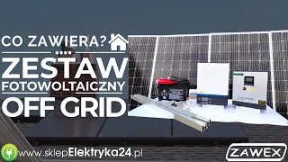 Co zawiera zestaw fotowoltaiczny off-grid? Sprawdź co otrzymasz w zestawie pv - sklepelektryka24.pl