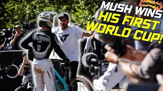 MUSH GETS HIS FIRST WORLD CUP WIN!! SNOWSHOE WORLD CUP RACE DAY | Jack Moir |