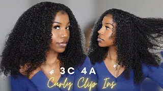 CURLY HAIR CLIP IN EXTENSIONS! Betterlength 3C 4A Hair Review