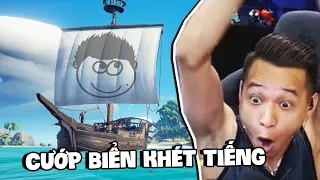 (Sea Of Thieves) Băng cướp biển Độ Tày chạm mặt hạm đội tàu ma dữ tợn và cái kết đắng lòng.