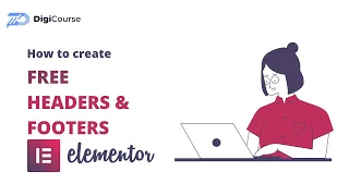 Elementor Header & Footer Tutorial 2021 | Create FREE  Header & Footer using Elementor in WordPress