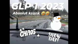 Nürburgring-Chaos! RCN-GLP 1 2023 #schnee #eis #abbruch #restart #glp #nordschleife #nürburgring