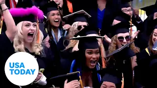 Billionaire Rob Hale gifts graduates $1000 during speech | USA TODAY