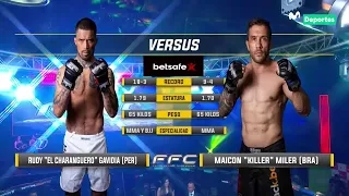 FFC 56: RUDY 'EL CHARANGUERO' GAVIDIA VS MAICON 'KILLER' MILER | Fusion Fighting Championship