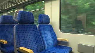 Ein 628 hat am Berg kleine Motorprobelme Richtung Hinterweidenthal Ost