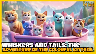 Whiskers and Tails: The Adventure of the Colorful Kittens  / Bedtime Stories for Kids in English