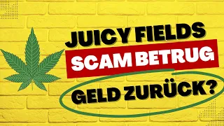 SCAM Betrug bei Juicy Fields - Jetzt gibt es Geld zurück?!