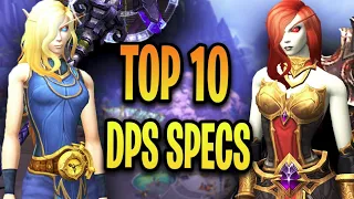 Top 10 BEST DPS Class Specs In WoW Dragonflight 2023