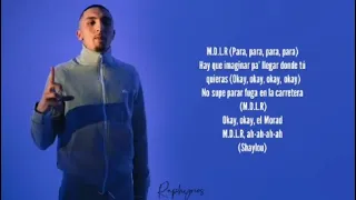 Morad ft  Naps   Cosa PAROLES LETRAS OFFICIEL lyrics video