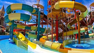 Kids Water Slides at Aquapark Nessebar