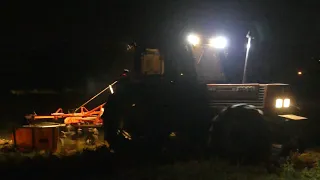 FIENAGIONE | 3° TAGLIO | RAKING HAY IN THE NIGHT | FIATAGRI 100.90 DT + Nuovissimo FELLA TS301