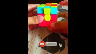 Solving Rubik Cube Last Layer With Advance Method |3x3 Rubik Cube😃