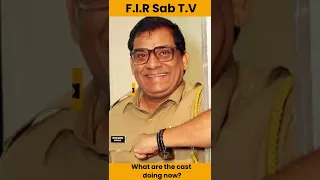 The Actors of FIR Where Are They Now || FIR Serial Star Cast Then And Now | @THOUGHTCTRL | #shorts