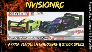 Arrma Vendetta, Unboxing & Lipo Mod!  #speedrun #arrma