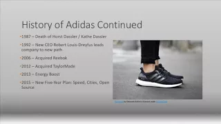 Adidas Management Presentation