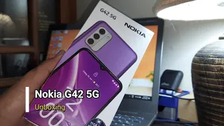 Nokia G42 5G Android Phone Unboxing and Preview - best budget 5G android phone? #nokia #5gsmartphone