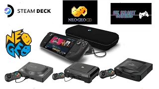 Steam Deck - NeoGeo CD Emulation