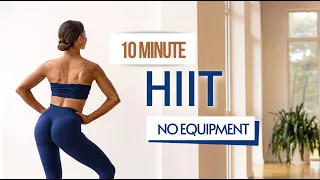 10 MIN HIGH INTENSITY WORKOUT | No equipment | No repeat | HIIT CALORIE BURNING trening spalający