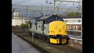 37688 Great Rocks on 0Z51 0Z52 Route Learner at different spots + 56090 and other Freight 28/10/2020