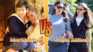Max Muñiz (J. Lo's Son) Vs Violet Affleck (Ben Affleck's Daughter) Transformation ★ 2022