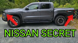 A HIDDEN FEATURE ON THE NEW 2023 NISSAN FRONTIER PRO-4X YOU NEVER KNEW ABOUT!