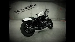 Harley-Davidson Forty Eight with KessTech exhaust system