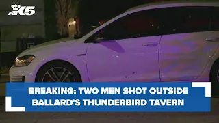 BREAKING: 2 men shot near Ballard bar