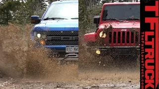 Ford Raptor vs Jeep Wrangler (Part 1): The Ultimate Off-Road Mashup Challenge