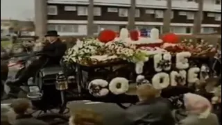 Ronnie Kray funeral. (1995)