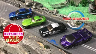 Outsiders are back! EP6: Clues and evidence. Top Driver Italian Diecast Racing 1:64