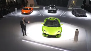 Lamborghini Press Conference - Geneva International Motor Show 2019