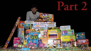 Diwali firecrackers testing Part 2 - different types of Diwali 2022 firecrackers ￼