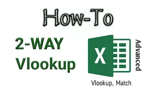 How to do a two way VLOOKUP in excel Informative Tech Video