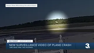 New video shows plane taking off before crashing in Newport News
