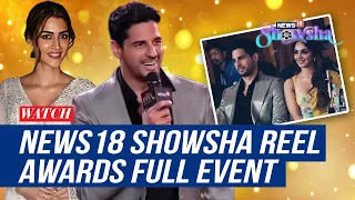 Showsha Reel Awards 2023 Full Show: Sidharth Malhotra & Kiara Advani Steal Limelight At News18 Event